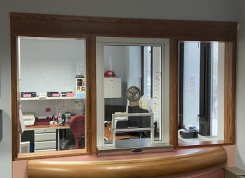 Health department window install
