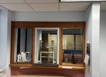 Health department window install
