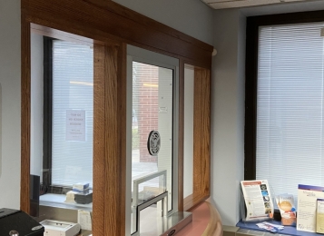 Health department window install